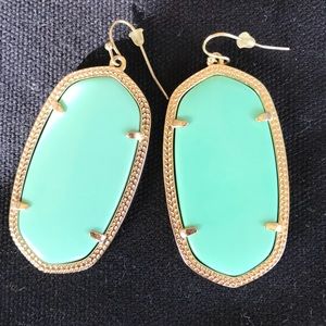 Mint Kendra Scott Danielle Earrings